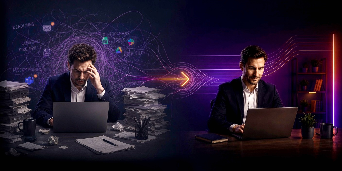 From disconnected chaos to a connected, productive system