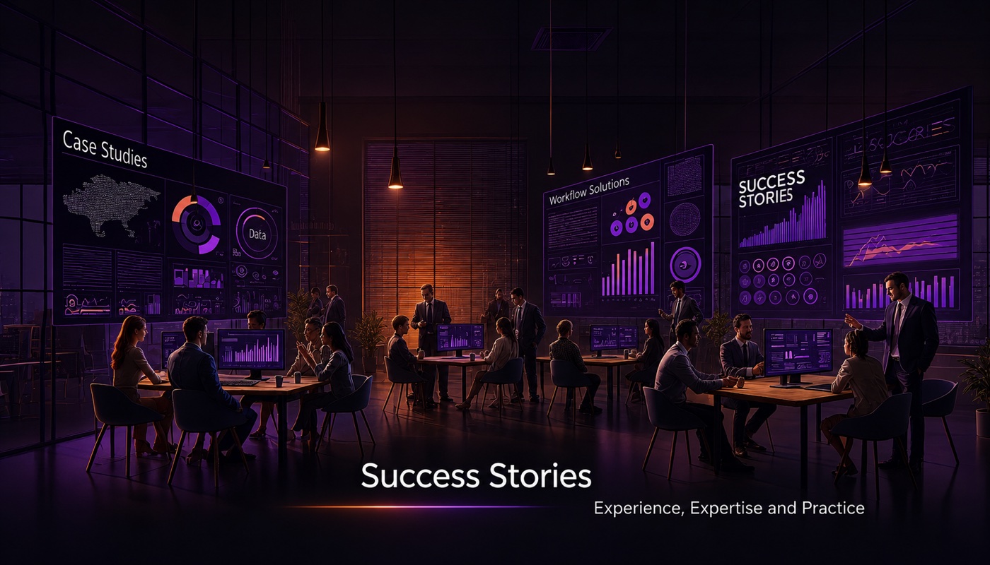 Success stories — experience, expertise and practice